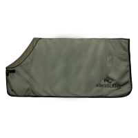 Fluwelen fleece shirt Kingsland KLVigga Groene kevers