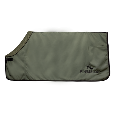 Fluwelen fleece shirt Kingsland KLVigga Groene kevers