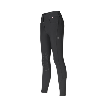 Damesrijbroek met rechte snit Kingsland KLKira H-Shape Zwart Damesrijbroek met rechte snit Kingsland KLKira H-Shape Zwart
