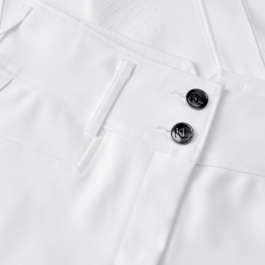 Damesrijbroek met rechte snit Kingsland KLKira H-Shape Wit