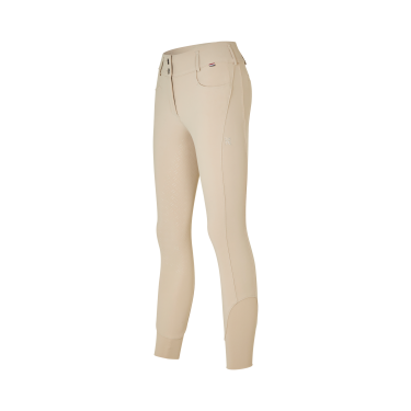 Broek met volledig zitvlak rechte snit dames Kingsland KLKira H-Shape Beige klinker Broek met volledig zitvlak rechte snit dames Kingsland KLKira H-Shape Beige klinker