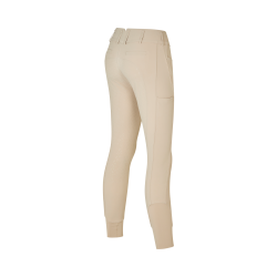 Broek met volledig zitvlak rechte snit dames Kingsland KLKira H-Shape Beige klinker Broek met volledig zitvlak rechte snit dames Kingsland KLKira H-Shape Beige klinker