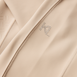 Broek met volledig zitvlak rechte snit dames Kingsland KLKira H-Shape Beige klinker Broek met volledig zitvlak rechte snit dames Kingsland KLKira H-Shape Beige klinker