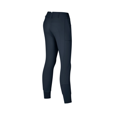 Broek met volledig zitvlak rechte snit dames Kingsland KLKira H-Shape Marine Marineblauw