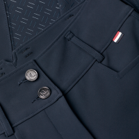 Broek met volledig zitvlak rechte snit dames Kingsland KLKira H-Shape Marine Marineblauw