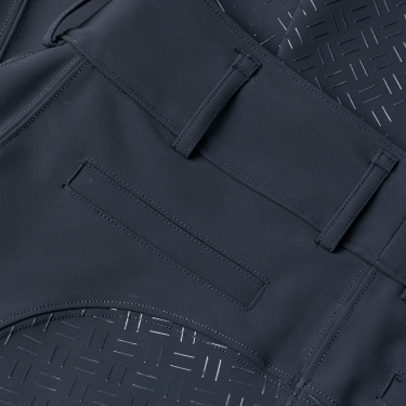 Broek met volledig zitvlak rechte snit dames Kingsland KLKira H-Shape Marine Marineblauw