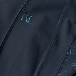 Broek met volledig zitvlak rechte snit dames Kingsland KLKira H-Shape Marine Marineblauw