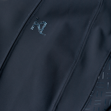 Broek met volledig zitvlak rechte snit dames Kingsland KLKira H-Shape Marine Marineblauw