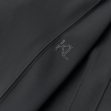 Broek met volledig zitvlak rechte snit dames Kingsland KLKira H-Shape Zwart