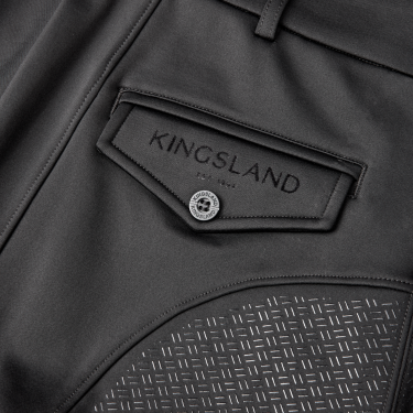 Broek met volledig zitvlak Kingsland KLKolton heren Zwart