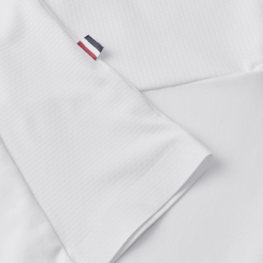 Wedstrijdpolo met lange mouwen voor heren Kingsland KLVijana Wit