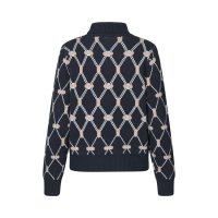 Gebreide trui Kingsland KLVy dames Marine Marineblauw