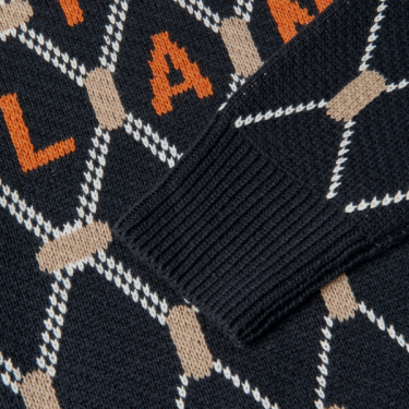 Gebreide trui Kingsland KLVy dames Marine Marineblauw