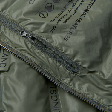 Geïsoleerde damesjas Kingsland KLValdine Groene kevers