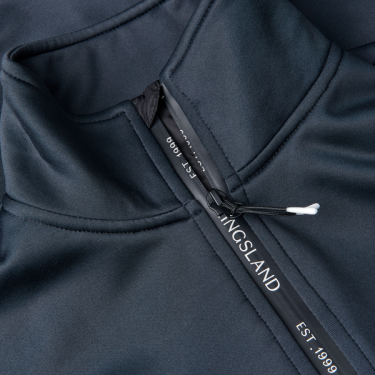 Unisex fleecejack Kingsland KLValdis Marine Marineblauw