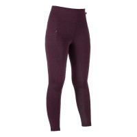 Leggings HKM Cosy II Style Vollbesatz 1/1 aus Silikon Donkerrood