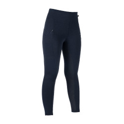 Leggings HKM Cosy II Style Vollbesatz 1/1 aus Silikon Donkerblauw Leggings HKM Cosy II Style Vollbesatz 1/1 aus Silikon Donkerblauw