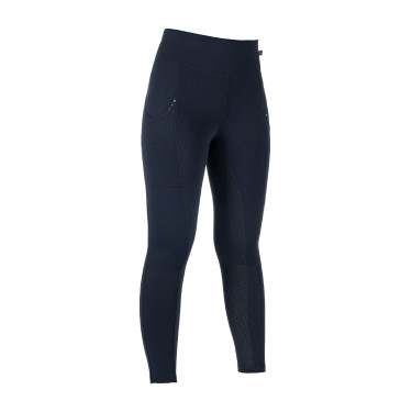 Leggings HKM Cosy II Style Vollbesatz 1/1 aus Silikon Donkerblauw Leggings HKM Cosy II Style Vollbesatz 1/1 aus Silikon Donkerblauw