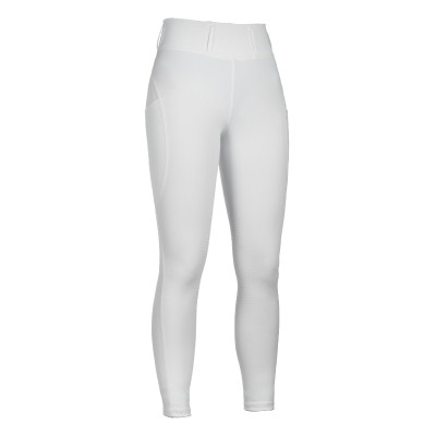 Legging HKM Jil High Waist met siliconen kniestukken Wit