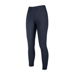 Legging HKM Jil High Waist met siliconen kniestukken Donkerblauw
