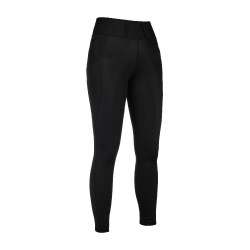 Legging HKM Jil High Waist met siliconen kniestukken Zwart