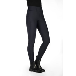 Legging HKM Jil High Waist met siliconen kniestukken Zwart