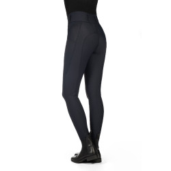 Legging HKM Jil High Waist met siliconen kniestukken Zwart