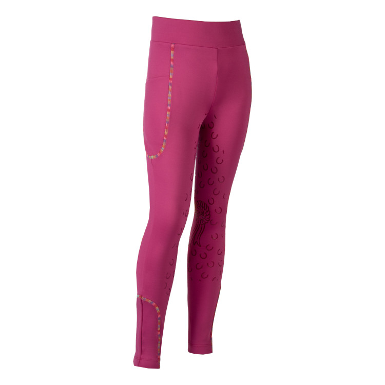 Legging HKM Polly full grip 1/1 en siliconen