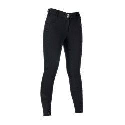 Broek HKM Ari middelhoge taille volledig siliconen zitvlak Zwart Broek HKM Ari middelhoge taille volledig siliconen zitvlak Zwart