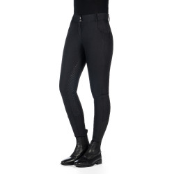 Broek HKM Ari middelhoge taille volledig siliconen zitvlak Zwart Broek HKM Ari middelhoge taille volledig siliconen zitvlak Zwart