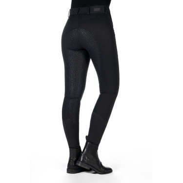 Broek HKM Ari middelhoge taille volledig siliconen zitvlak Zwart Broek HKM Ari middelhoge taille volledig siliconen zitvlak Zwart