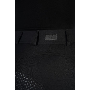 Broek HKM Ari middelhoge taille volledig siliconen zitvlak Zwart Broek HKM Ari middelhoge taille volledig siliconen zitvlak Zwart