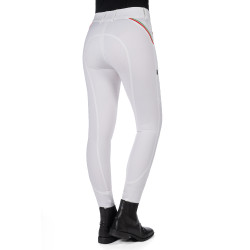 Broek Lauria Garrelli Livigno Sportieve volledig zitvlak 1/1 in siliconen Wit Broek Lauria Garrelli Livigno Sportieve volledig zitvlak 1/1 in siliconen Wit