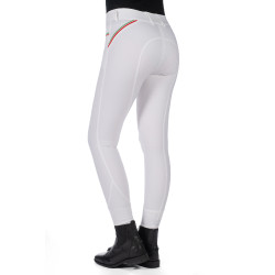 Broek Lauria Garrelli Livigno Sportieve volledig zitvlak 1/1 in siliconen Wit Broek Lauria Garrelli Livigno Sportieve volledig zitvlak 1/1 in siliconen Wit