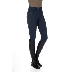 Verwarmde broek HKM Comfort Style 1/1 met siliconen Donkerblauw Verwarmde broek HKM Comfort Style 1/1 met siliconen Donkerblauw