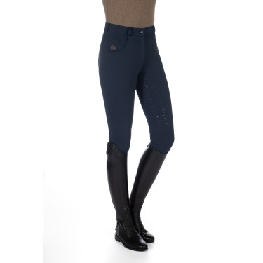 Verwarmde broek HKM Comfort Style 1/1 met siliconen Donkerblauw Verwarmde broek HKM Comfort Style 1/1 met siliconen Donkerblauw