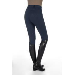 Verwarmde broek HKM Comfort Style 1/1 met siliconen Donkerblauw Verwarmde broek HKM Comfort Style 1/1 met siliconen Donkerblauw