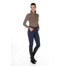Verwarmde broek HKM Comfort Style 1/1 met siliconen Donkerblauw Verwarmde broek HKM Comfort Style 1/1 met siliconen Donkerblauw