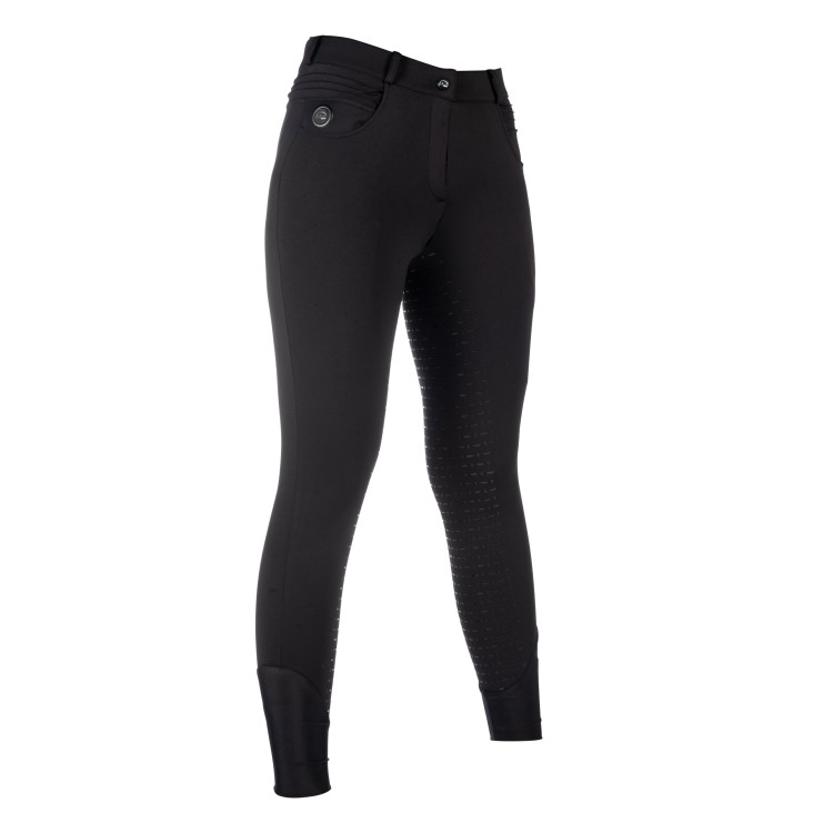 Verwarmde broek HKM Comfort Style 1/1 met siliconen