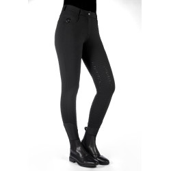 Verwarmde broek HKM Comfort Style 1/1 met siliconen Zwart Verwarmde broek HKM Comfort Style 1/1 met siliconen Zwart