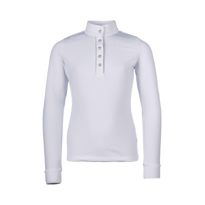 Wedstrijdpolo HKM Emilia Kinderen Wit