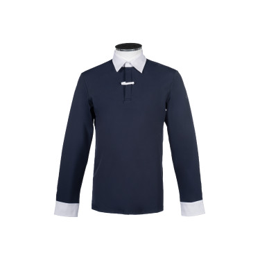Wedstrijdpolo heren HKM Davie Donkerblauw Wedstrijdpolo heren HKM Davie Donkerblauw