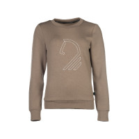 Pull Lauria Garrelli Livigno Paardenhoofd Taupe Bruin