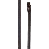 Lederen teugels HKM rubberen bekleding Sophie Bruin