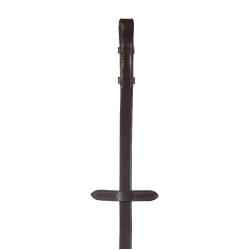 Lederen teugels HKM rubberen bekleding Sophie Bruin