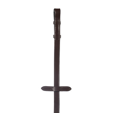 Lederen teugels HKM rubberen bekleding Sophie Bruin