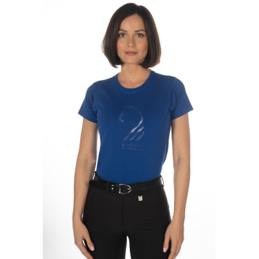 T-Shirt Lauria Garrelli Livigno Paardenhoofd Blauw