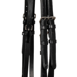 Kalfslederen hoofdstel Starry Night Acavallo Zwart