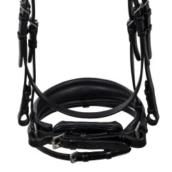 Kalfslederen hoofdstel Starry Night Acavallo Zwart