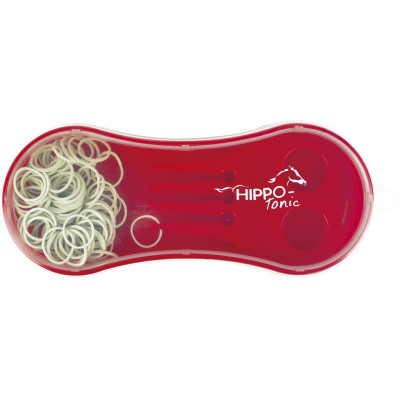 Vlechtborstel Hippo-Tonic Rood